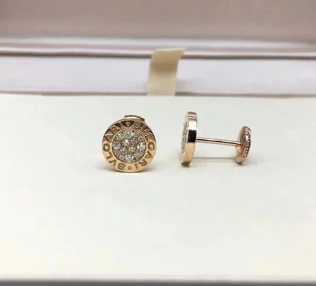 Cultured Diamond Pie-shaped Earrings - Image 2