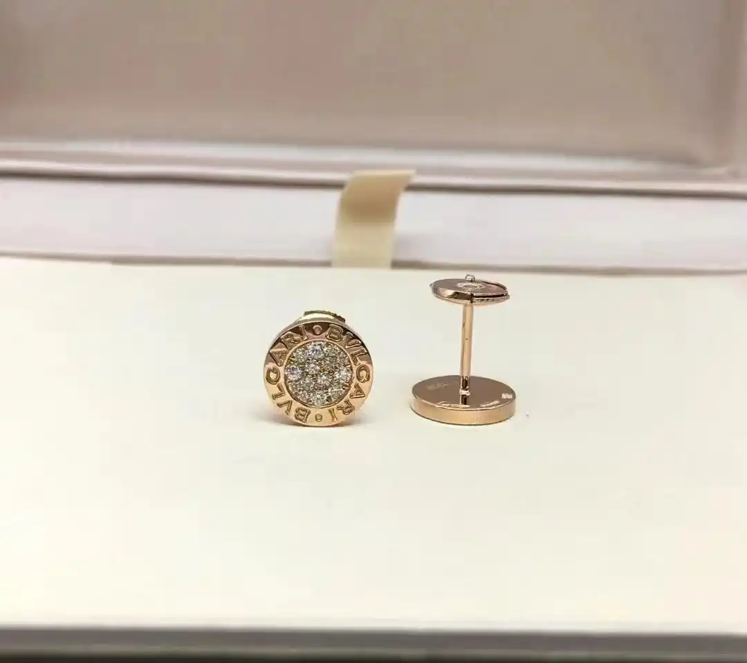 Cultured Diamond Pie-shaped Earrings - Image 3