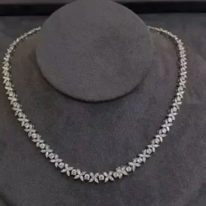 Victoria Full Diamond Necklace & Luxury Full Diamond Necklace