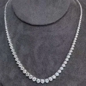 Gradient Tennis 3 Turn Necklace