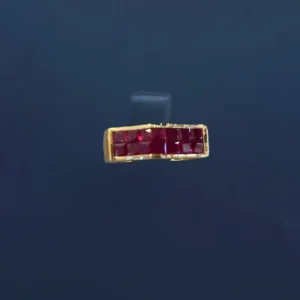 18K Rose Gold Ruby Ring for Women - 4