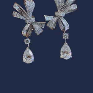 Bow-Knot Graf Ear Studs