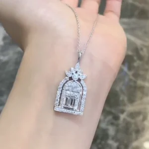 Happiness Gate Diamond Necklace